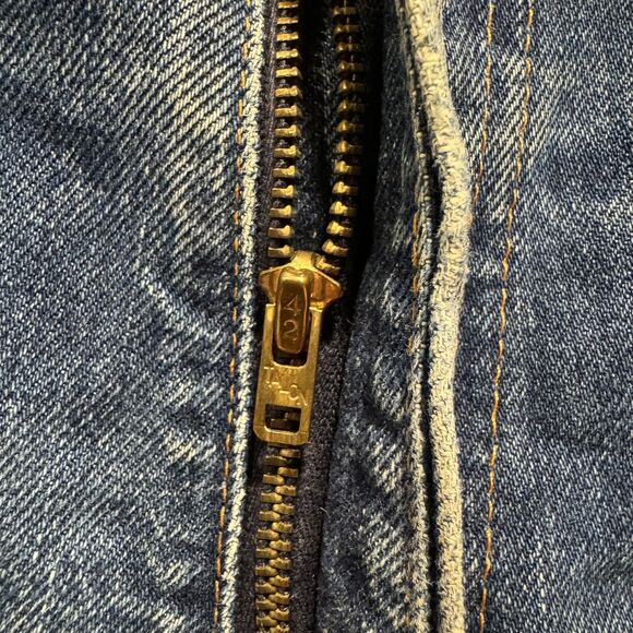 Levi's VTG Jeans 517 Big E Orange Tab Patches Bootcut 1969-1971 Talon Zip 32x34 - Picture 5 of 16